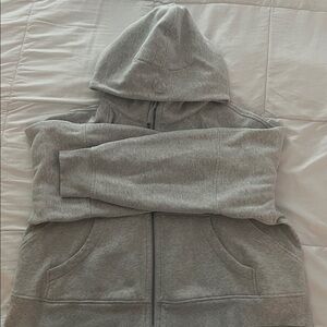 Scuba Crop Full Zip Hoodie